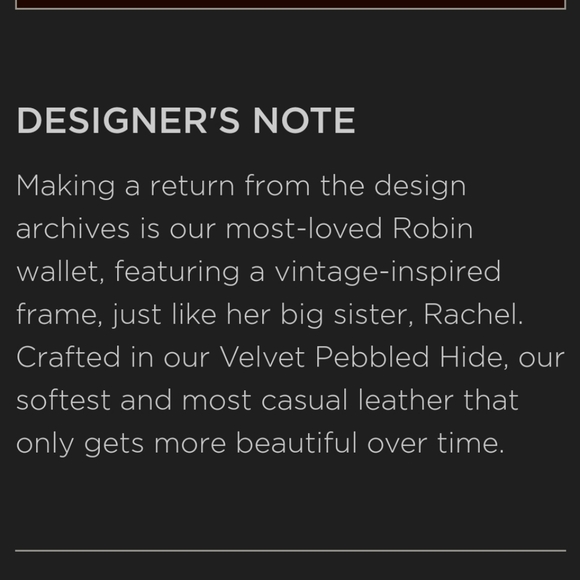 NWT HOBO Sangria 'Robin' Velvet Pebbled Hide Leather Tri-Fold Wallet - Picture 7 of 9